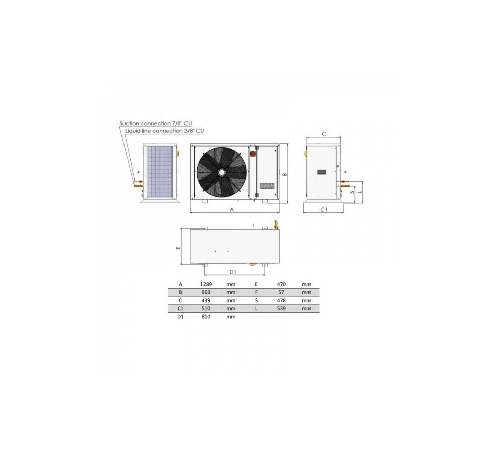 Condensing unit ICOOL-10MHP