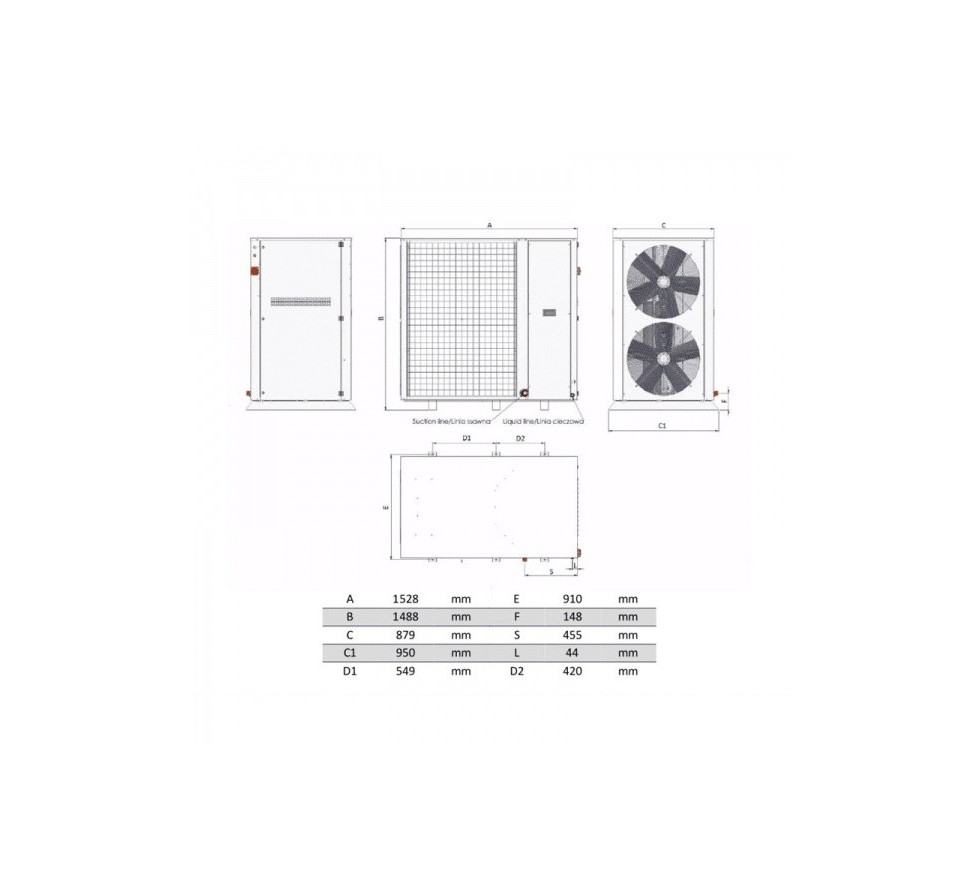 Condensing unit ICOOL29DMHP