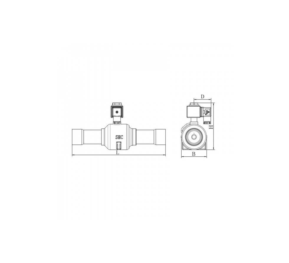 Elektromagnetinis ventilis MDF