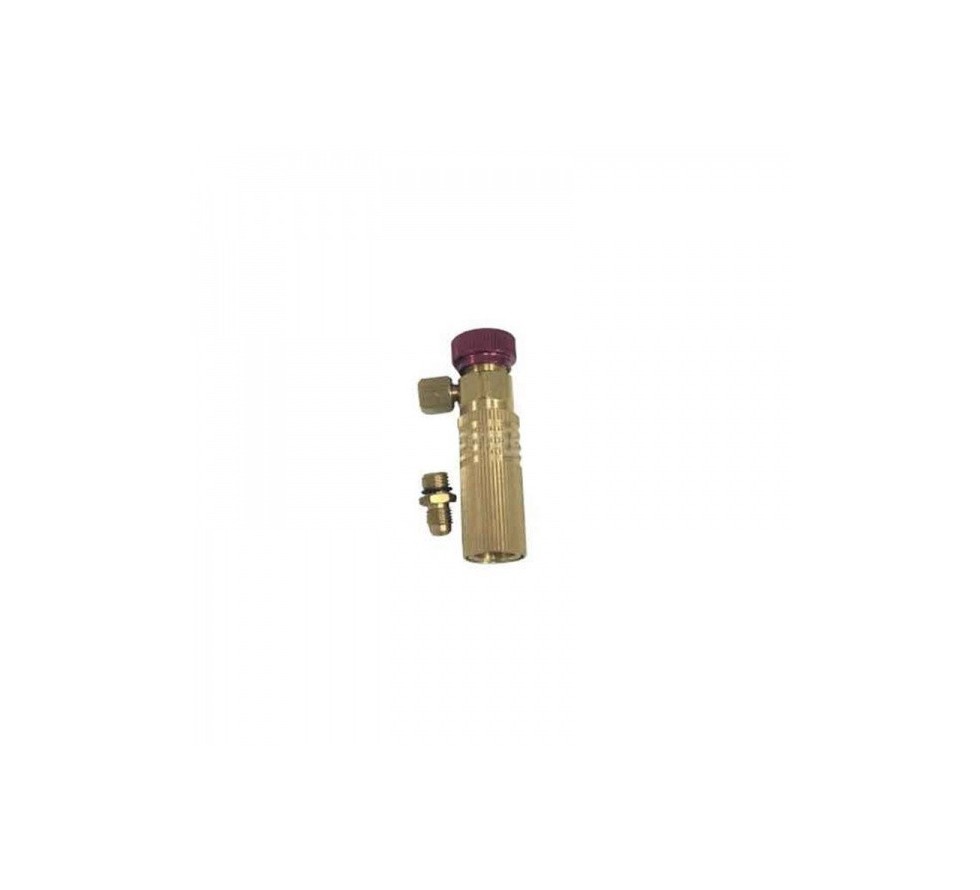 Extended HP quick coupling for R1234yf with adapter