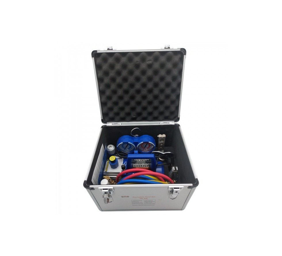 Tool kit with vacuum pump (6 tools in the set)