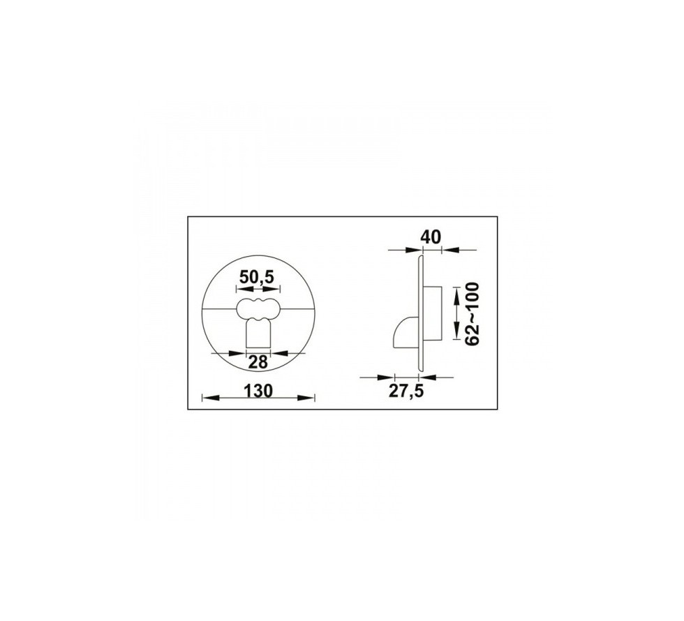 universal finish flange RFE