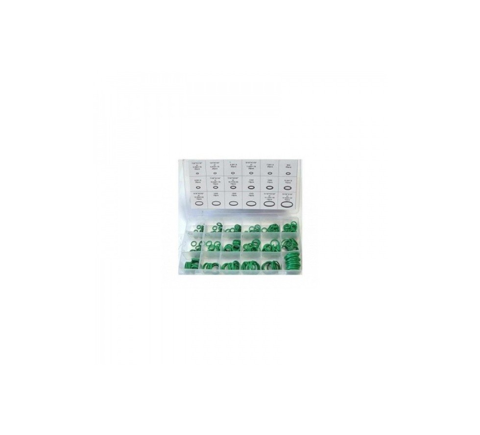 Green HNBR O-Ring kit ,​ 8 items (240 pcs)