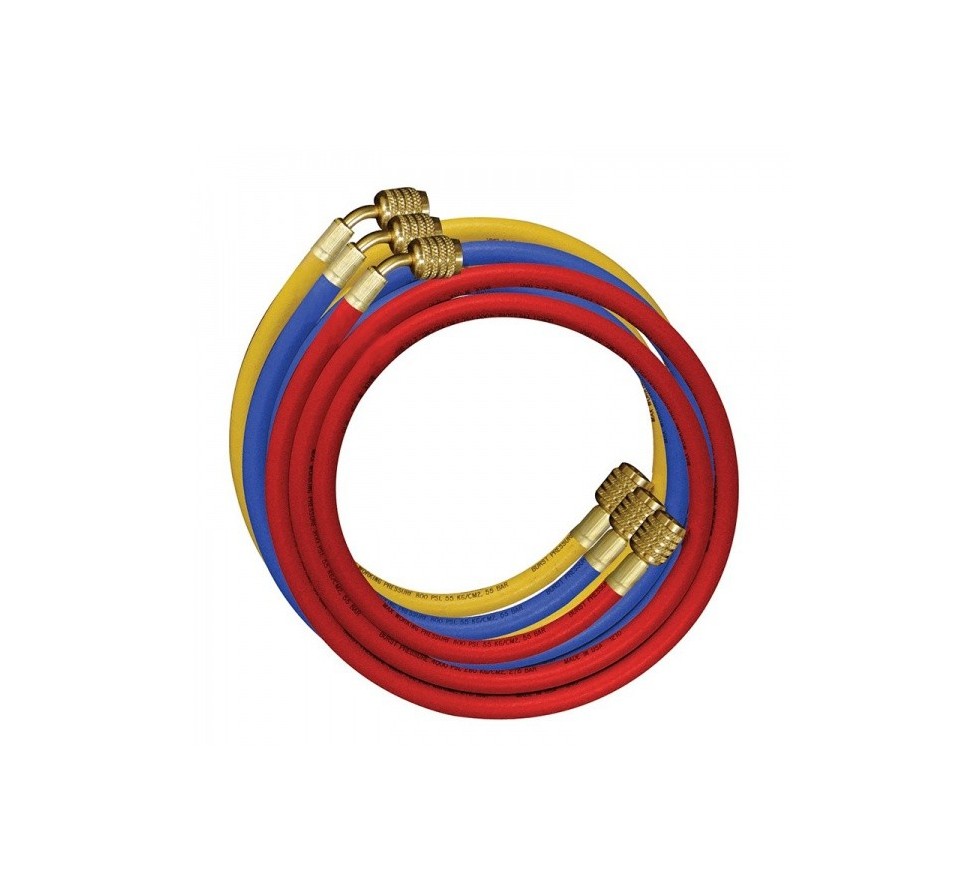 Hose set R32/R410A 3x150cm 1/4x5/16 56bar