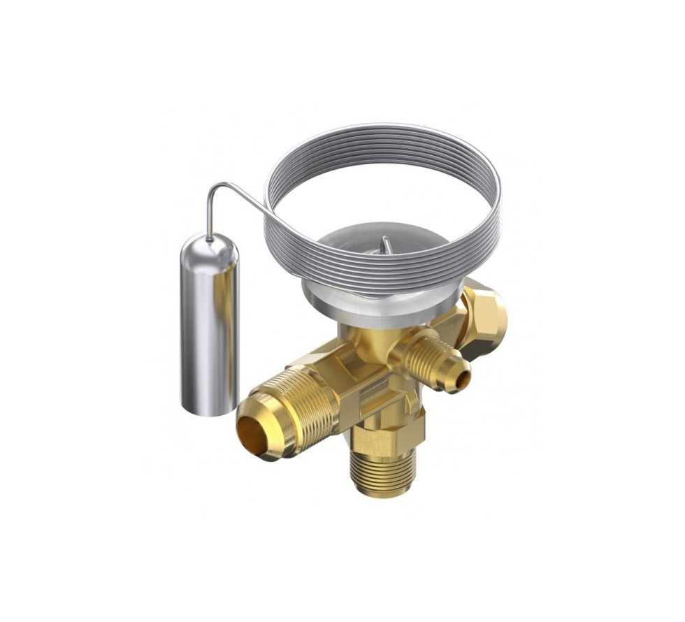Thermostatic Expansion Valve TEZ2 -40/+10°C R407C, Compression Fitting