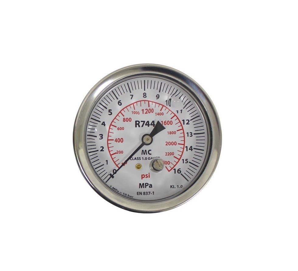 Manometer HP 70mm R744 CO2