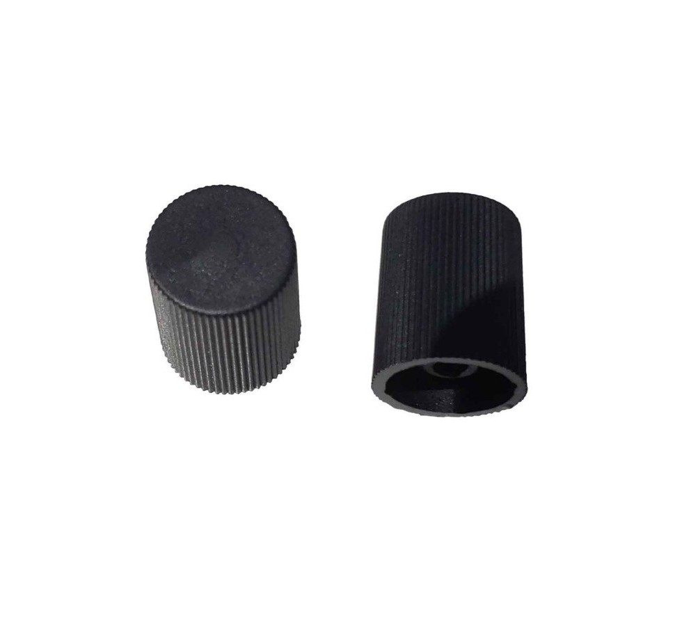 Aklė plastikinė juoda HP M10x0.75