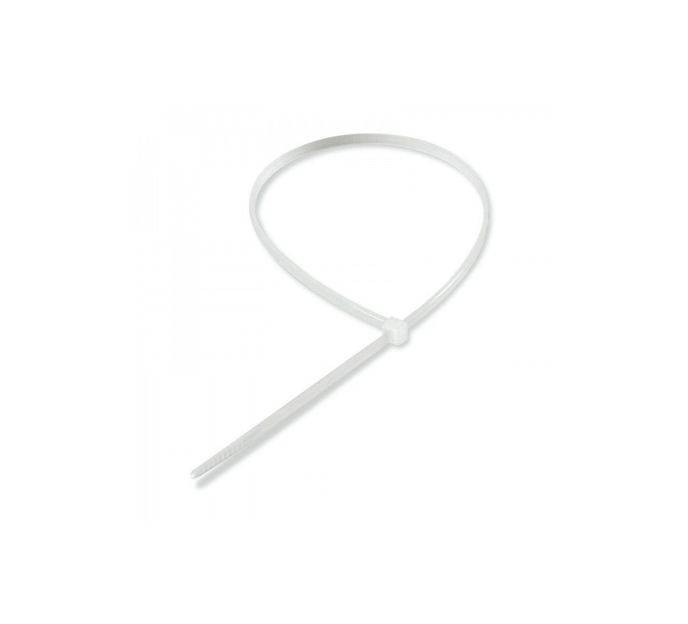 Mounting cable tie 4.5x290mm white (100 pcs.)