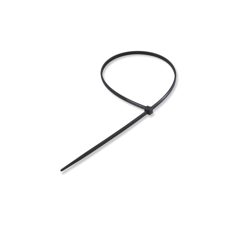 Mounting cable tie black 4.5x290mm (100 pcs.)