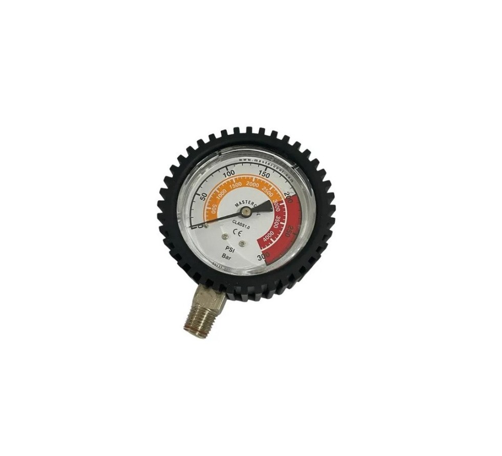 Manometer HP 0-300bar nitrogen reducer