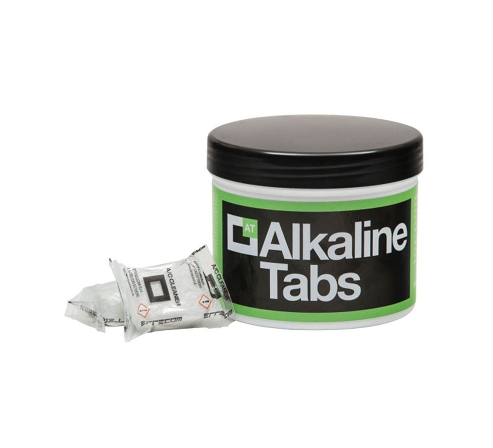 Tabletės kondensatorių valymui ALKALINE TABS BRGroup